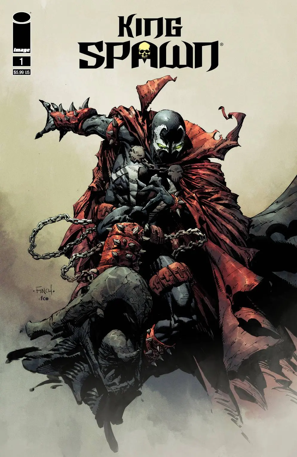 King Spawn #1 Cvr C Finch 1
