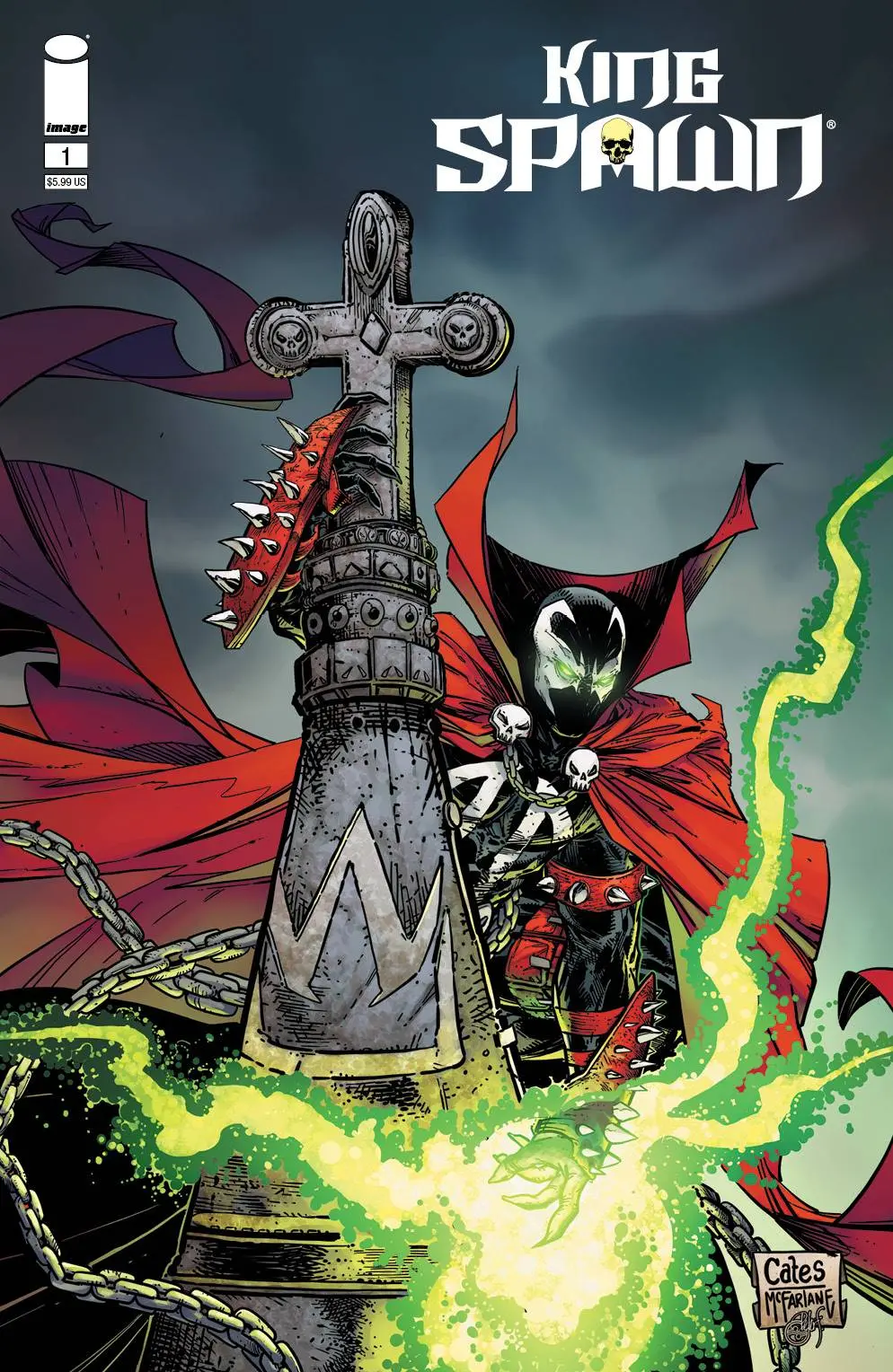 King Spawn #1 Cvr G Cates 1