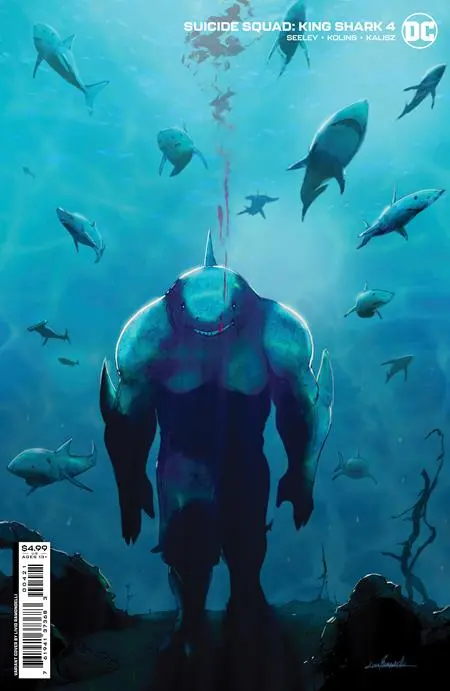 Suicide Squad King Shark #4 (Of 6) Cvr B Livio Ramondelli Card Stock Var 1