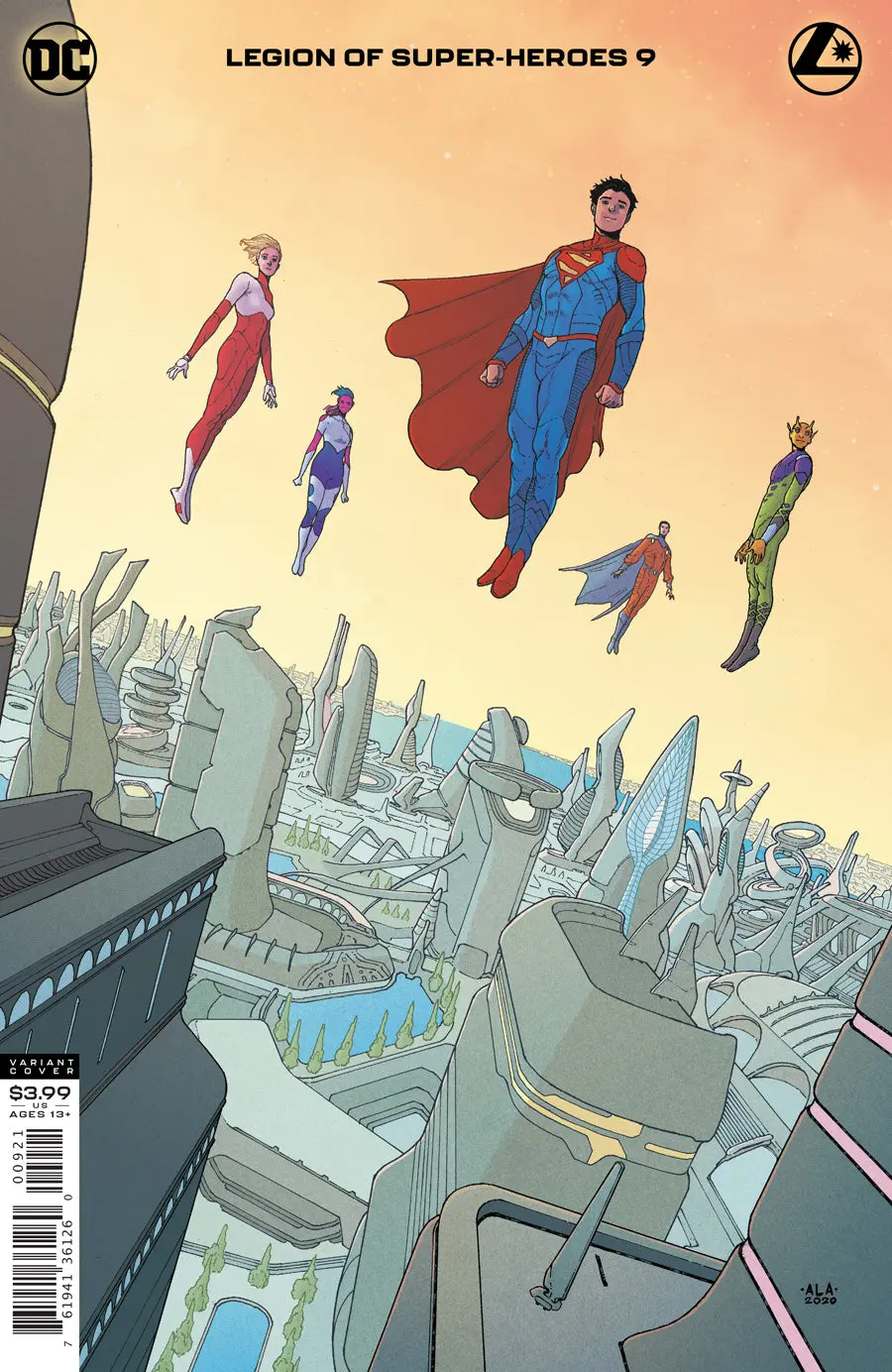 Legion Of Super Heroes #9 Andre Lima Var Ed 1