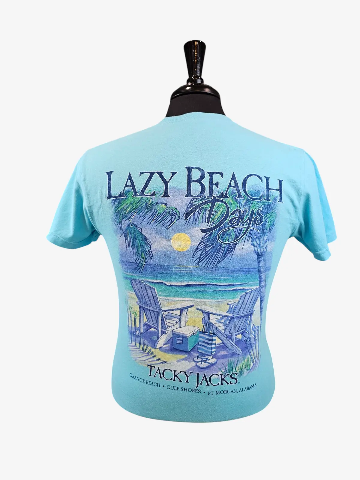 Tacky Jacks "Lazy Beach Days" Short Sleeve T-Shirt 2