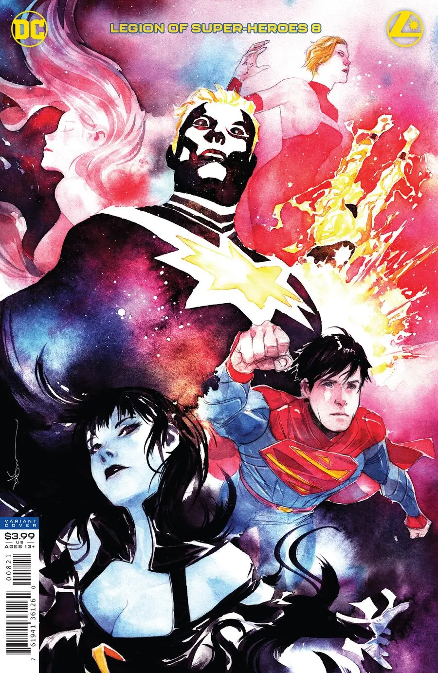 Legion Of Super Heroes #8 Dustin Nguyen Var Ed 1