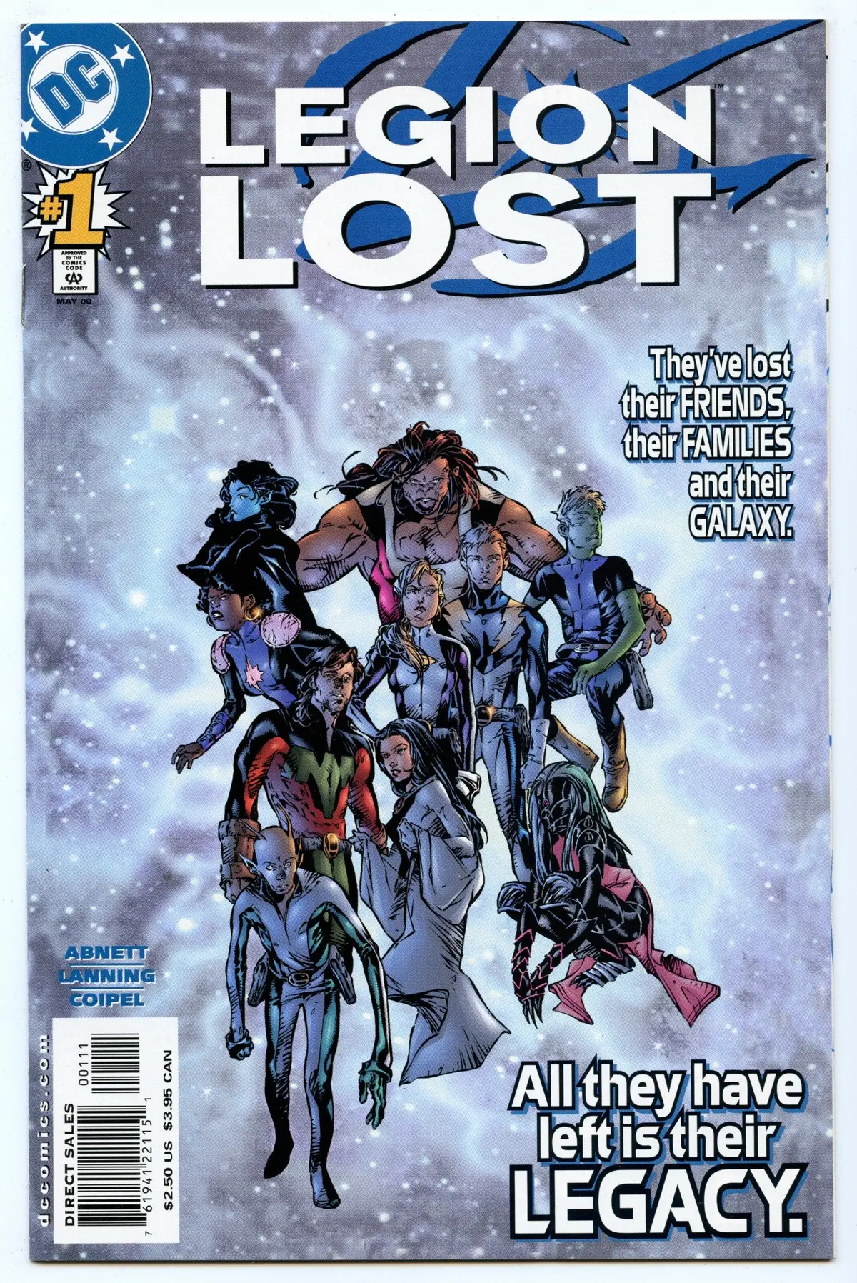 Legion Lost 1 (May 2000) Nm- (9.2) 1