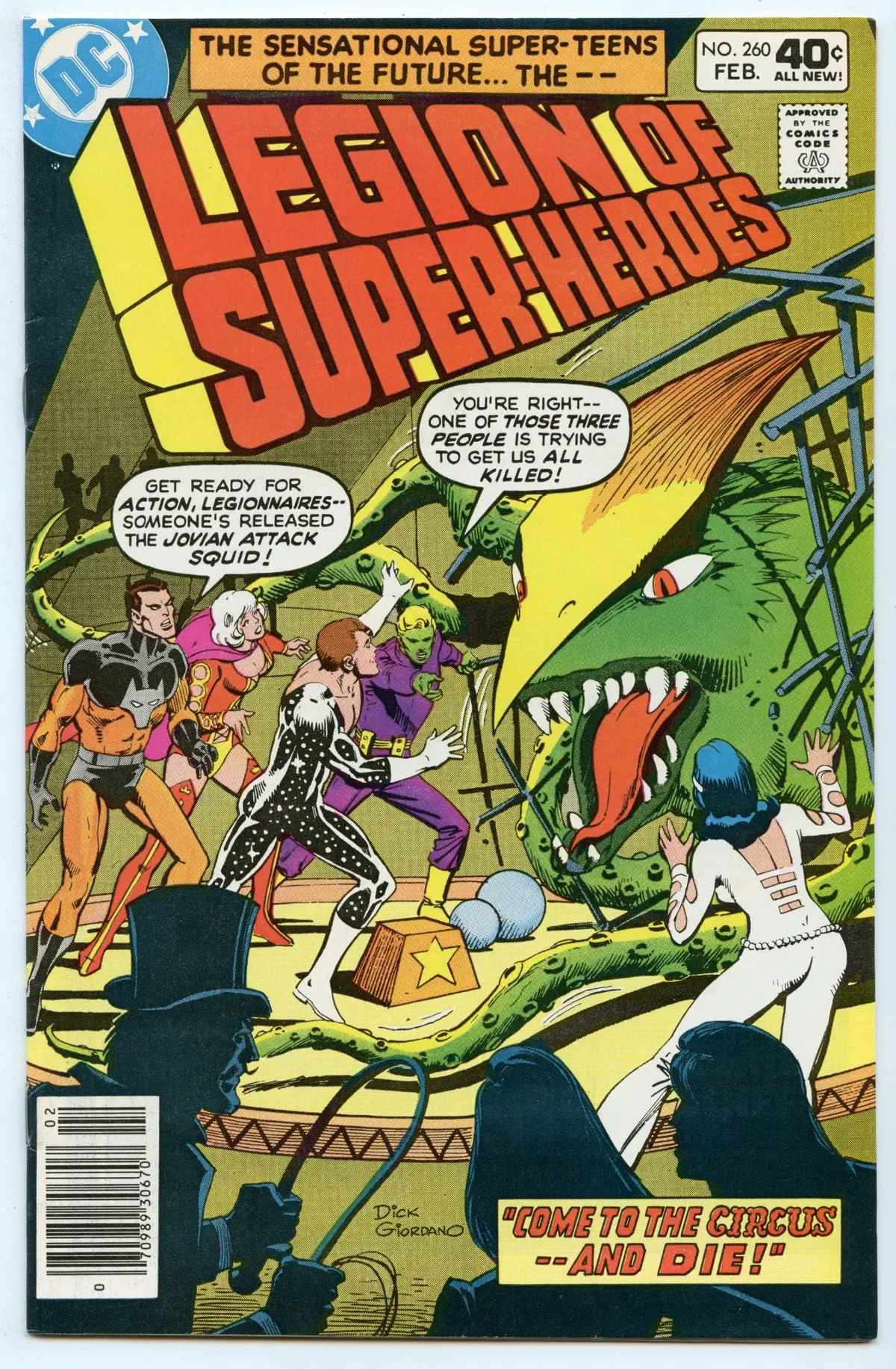 Legion Of Super-Heroes 260 (Feb 1980) Nm- (9.2) 1