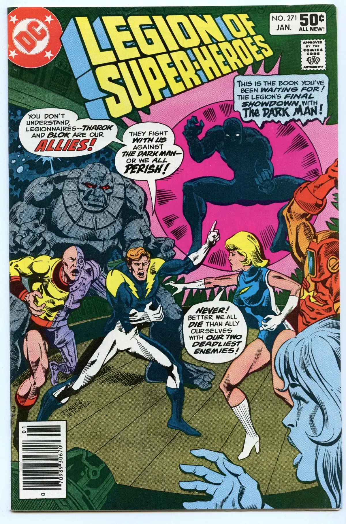 Legion Of Super-Heroes 271 (Jan 1981) Nm- (9.2) 1