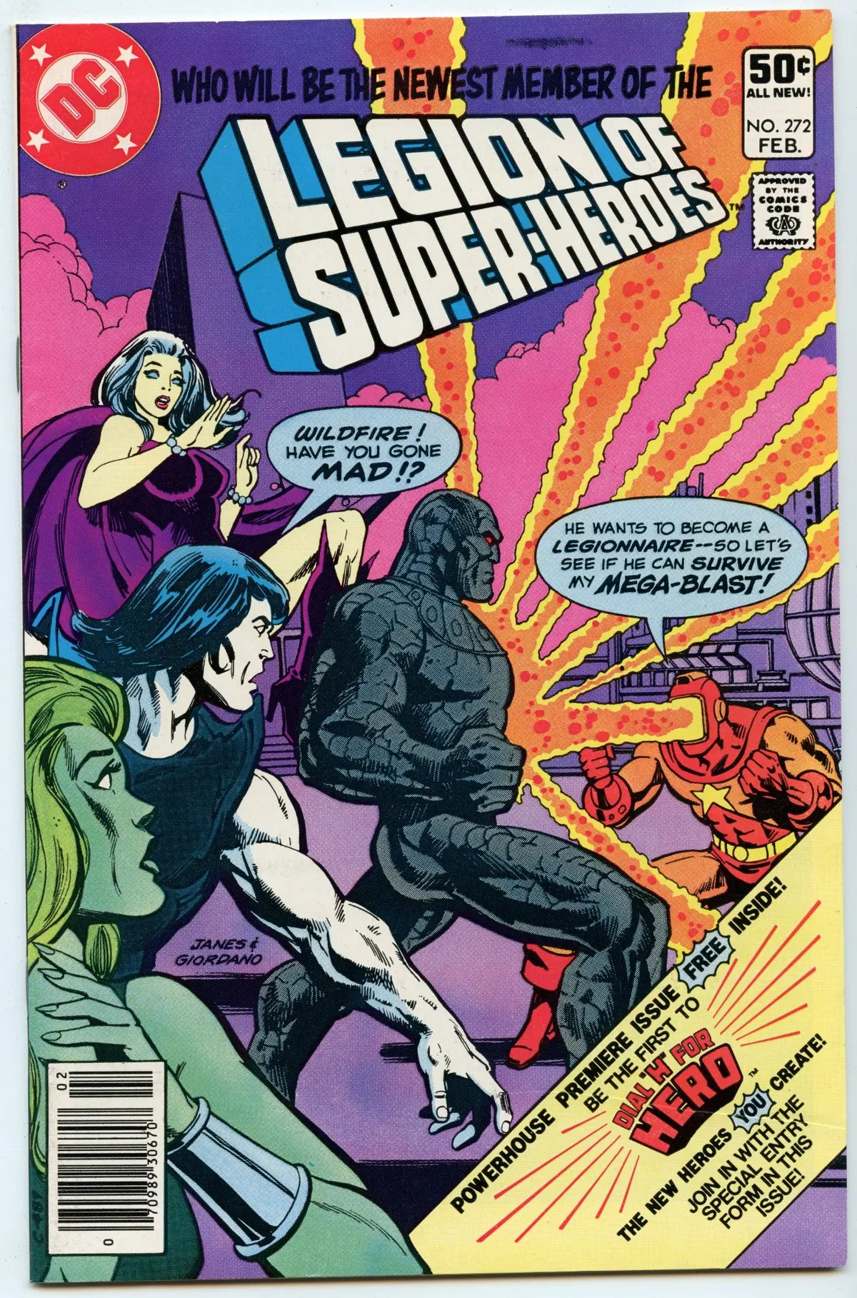 Legion Of Super-Heroes 272 (Feb 1981) Nm- (9.2) 1