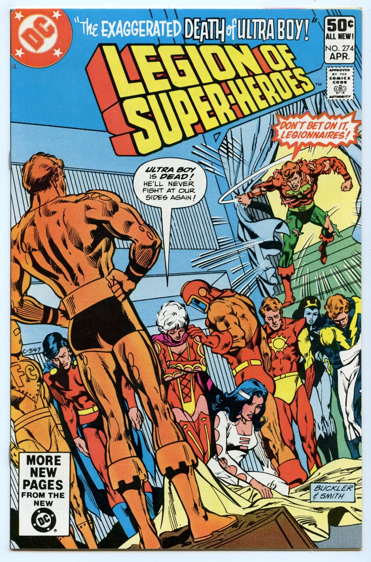 Legion Of Super-Heroes 274 (Apr 1981) Nm- (9.2) 1