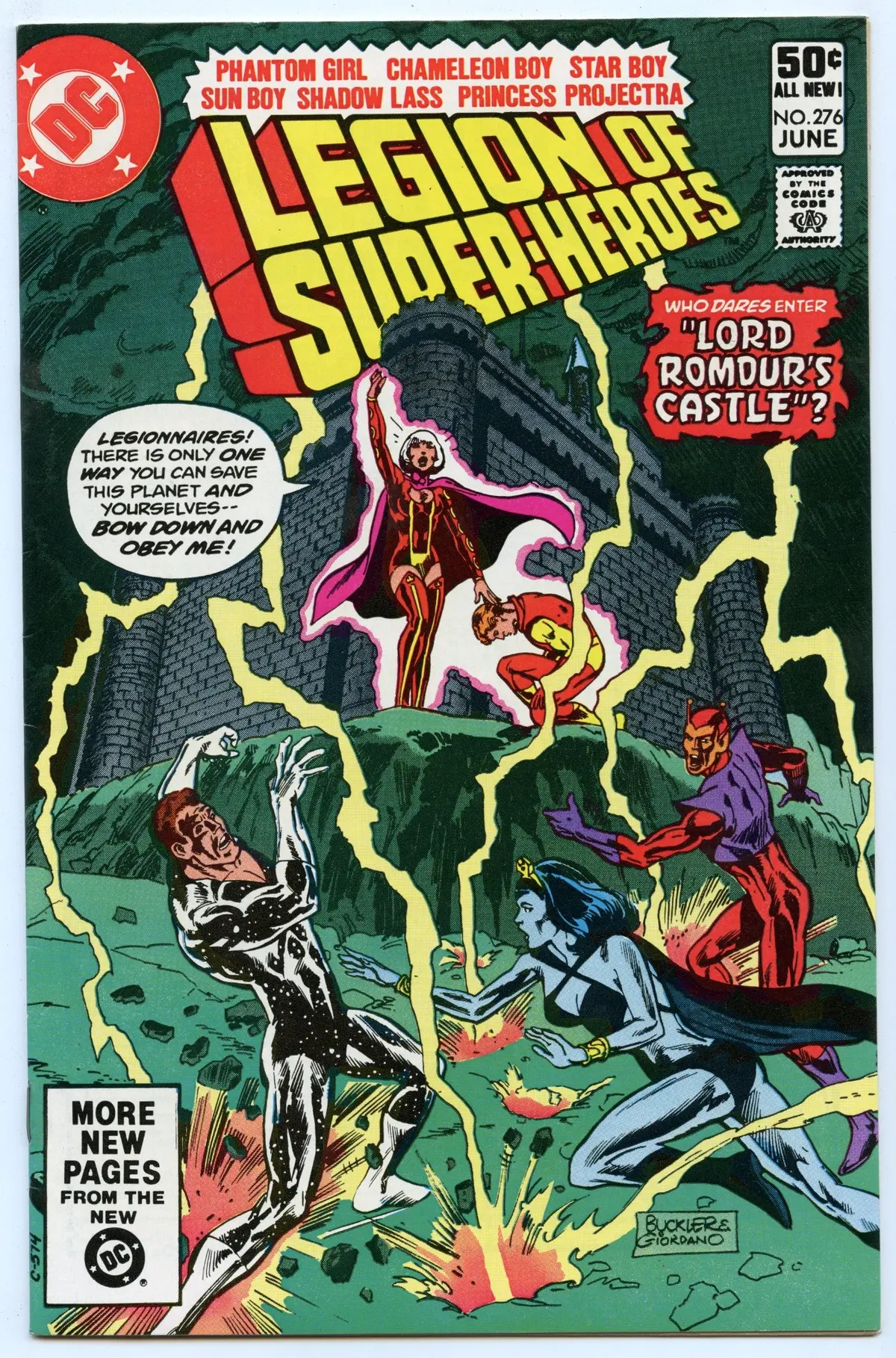 Legion Of Super-Heroes 276 (Jun 1981) Nm- (9.2) 1