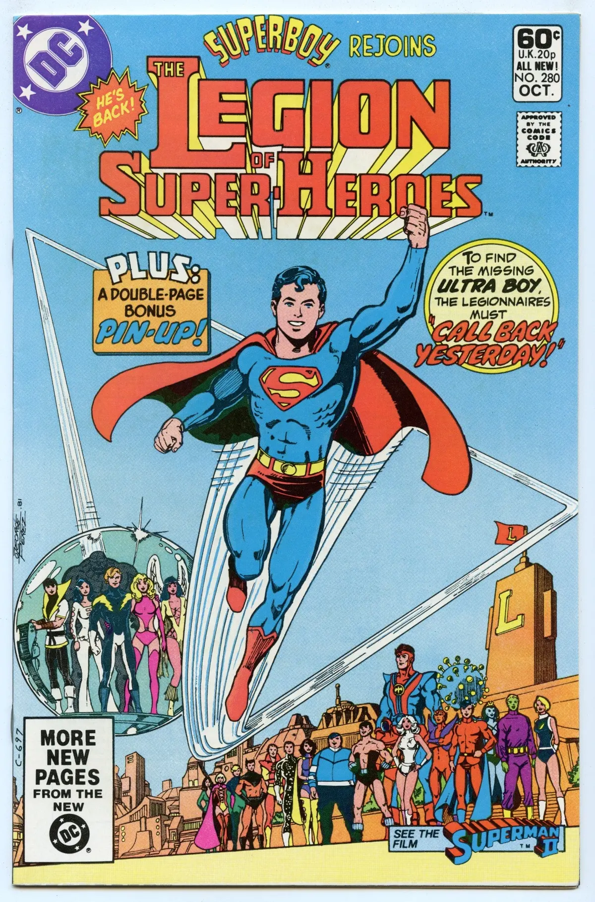Legion Of Super-Heroes 280 (Oct 1981) Nm- (9.2) 1