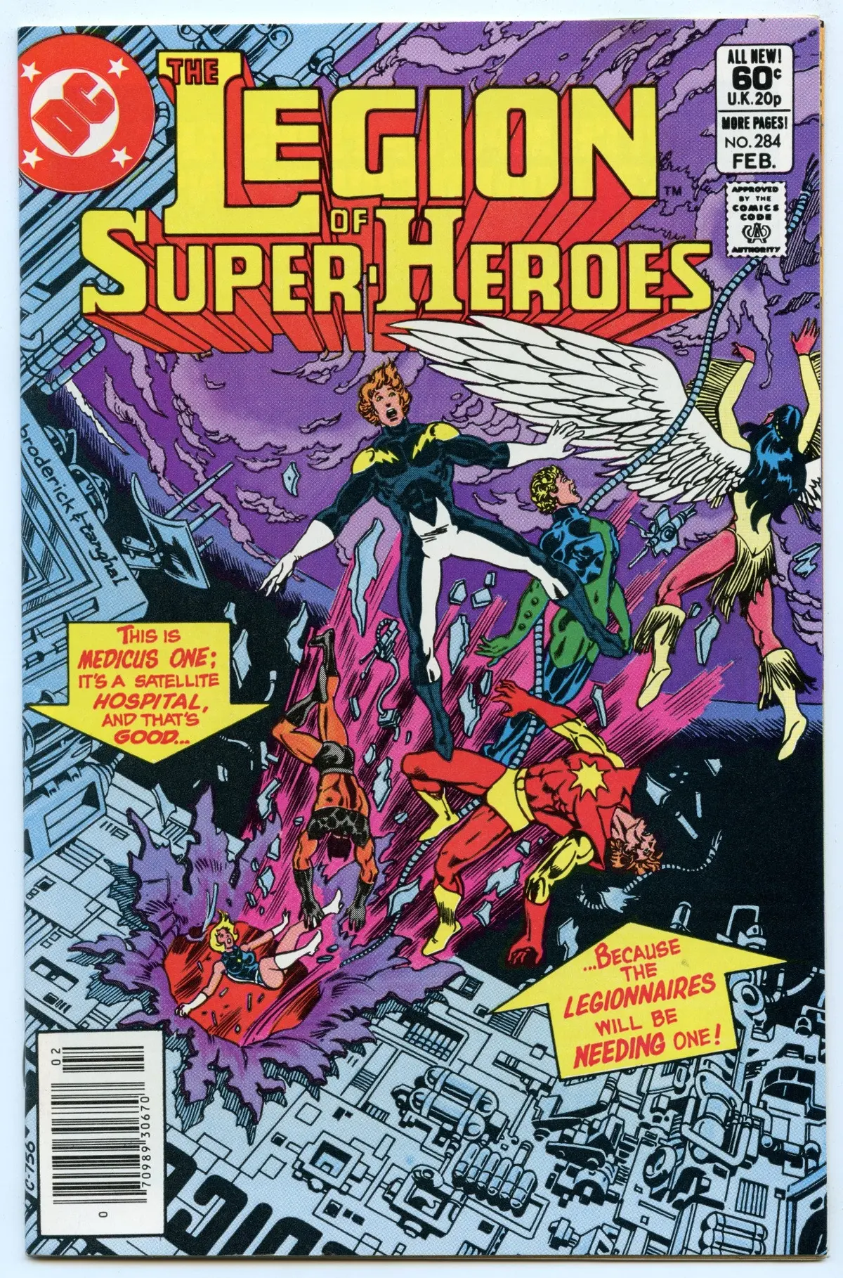 Legion Of Super-Heroes 284 (Feb 1982) Nm- (9.2) 1
