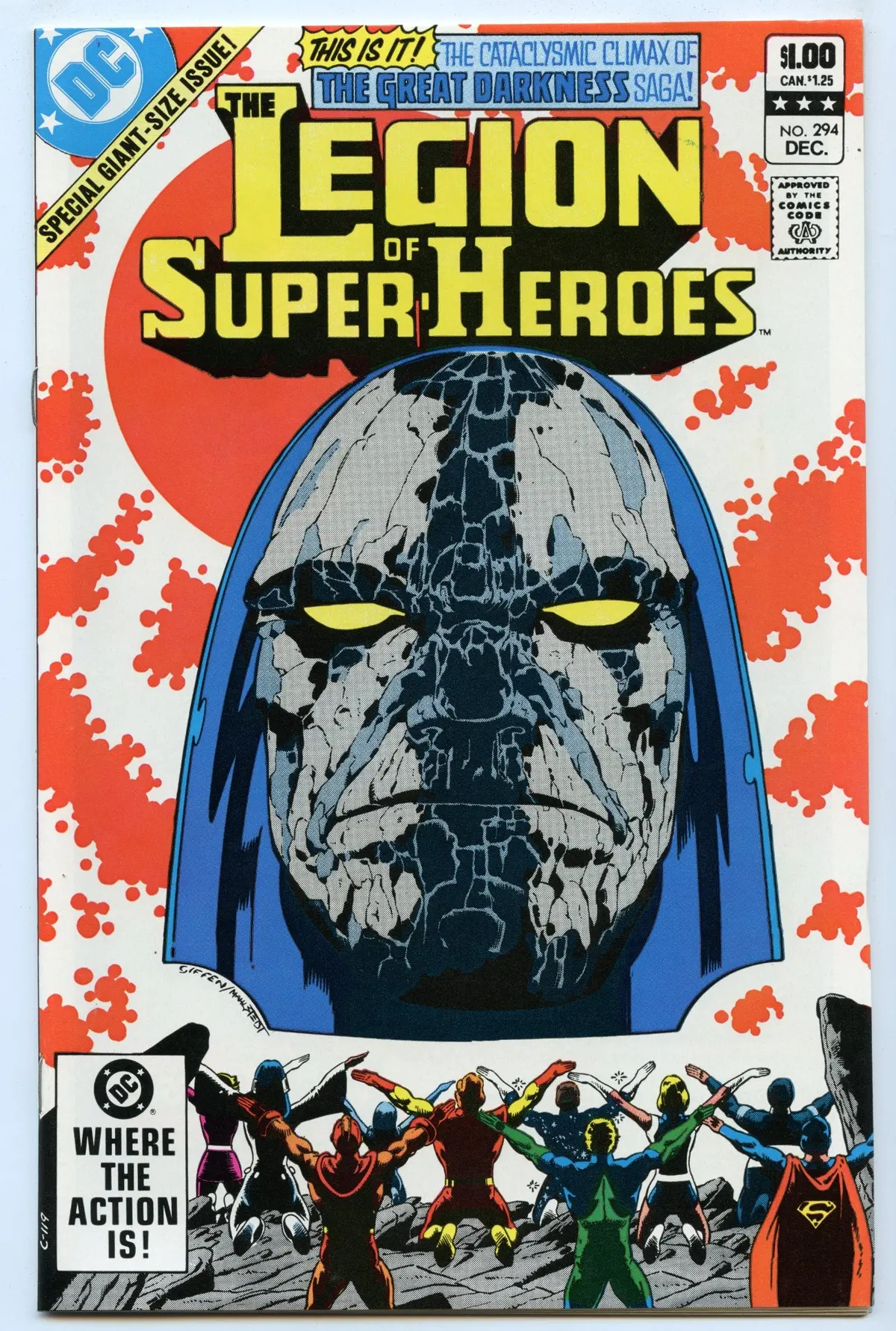 Legion Of Super-Heroes 294 (Dec 1982) Nm- (9.2) 1