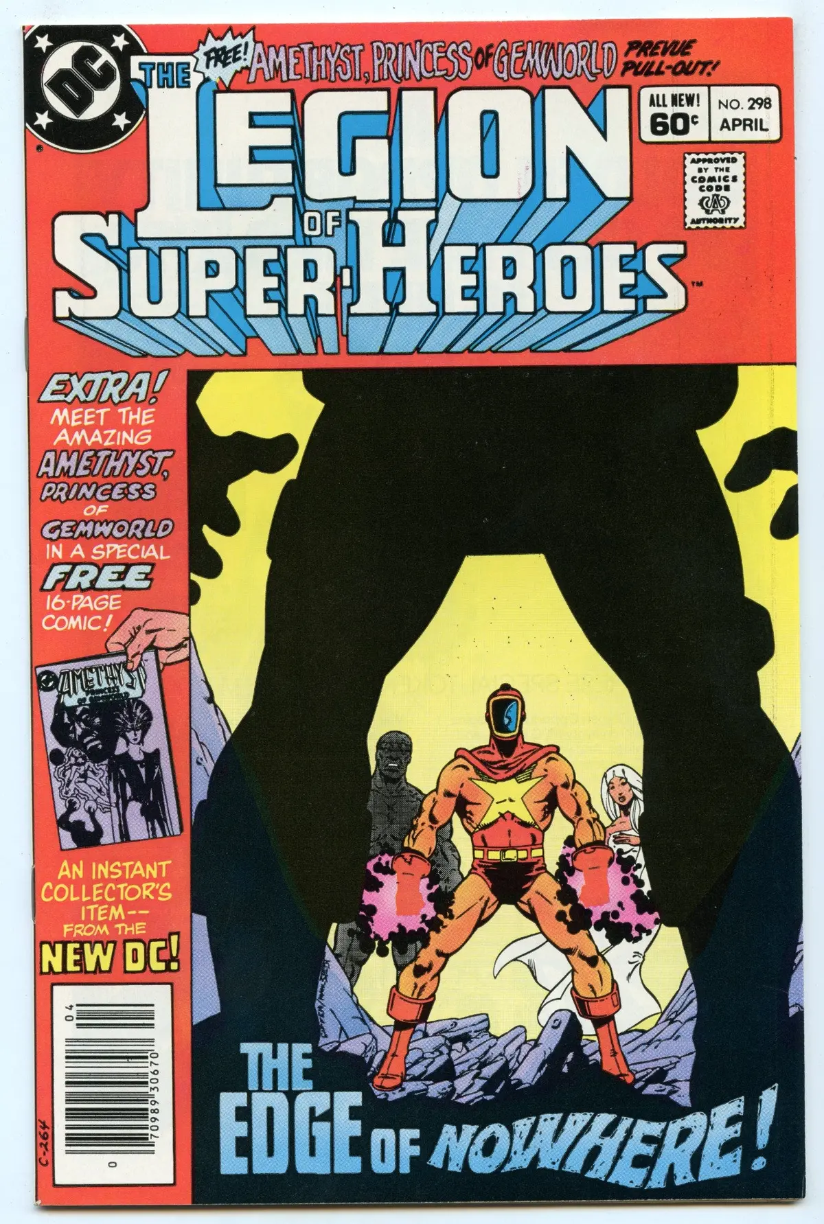 Legion Of Super-Heroes 298 (Apr 1983) Nm- (9.2) - 1St Appearance Amethyst 1