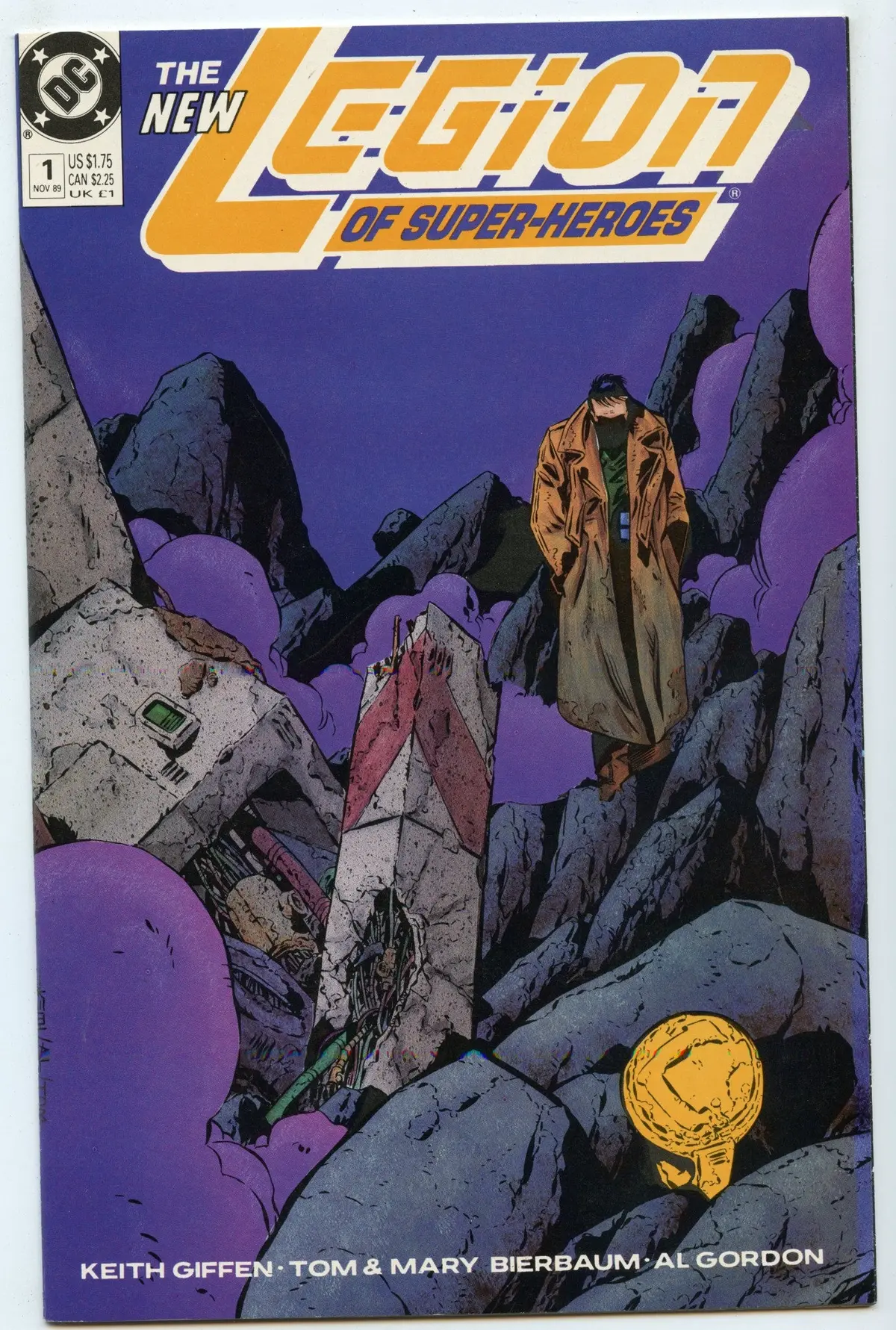 Legion Of Super-Heroes V3 1 (Nov 1989) Nm- (9.2) 1