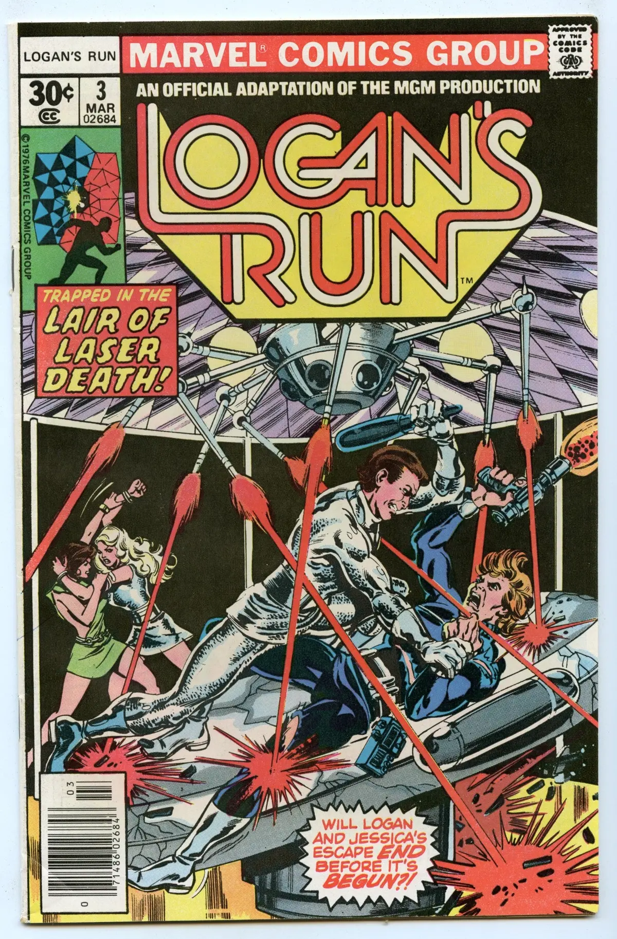 Logan's Run 3 (Mar 1977) Fi+ (6.5) 1