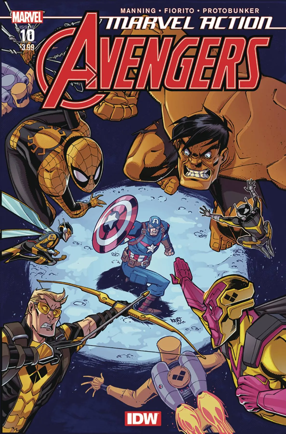Marvel Action Avengers #10 2Nd Ptg 1