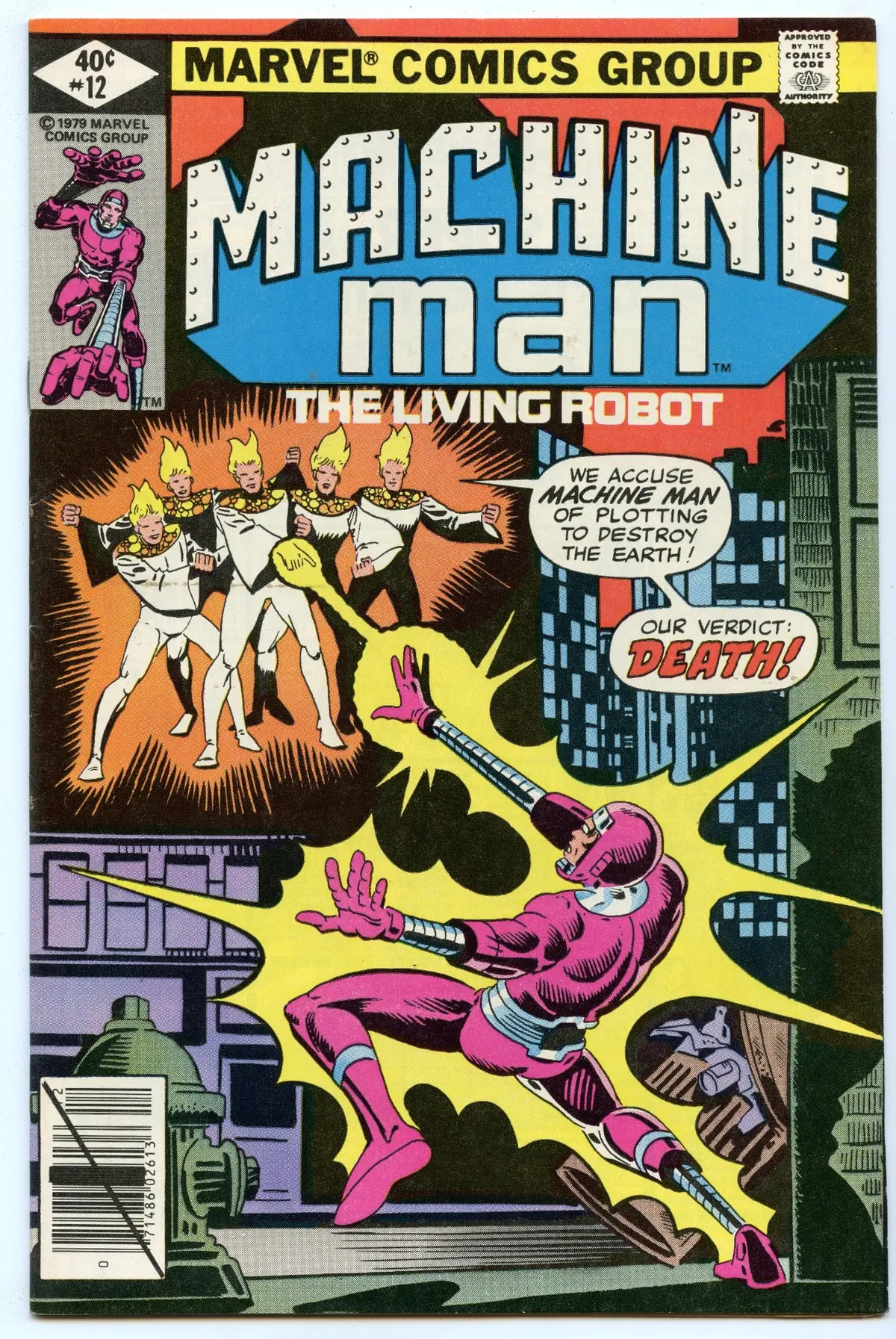 Machine Man 12 (Dec 1979) Vf+ (8.5) 1