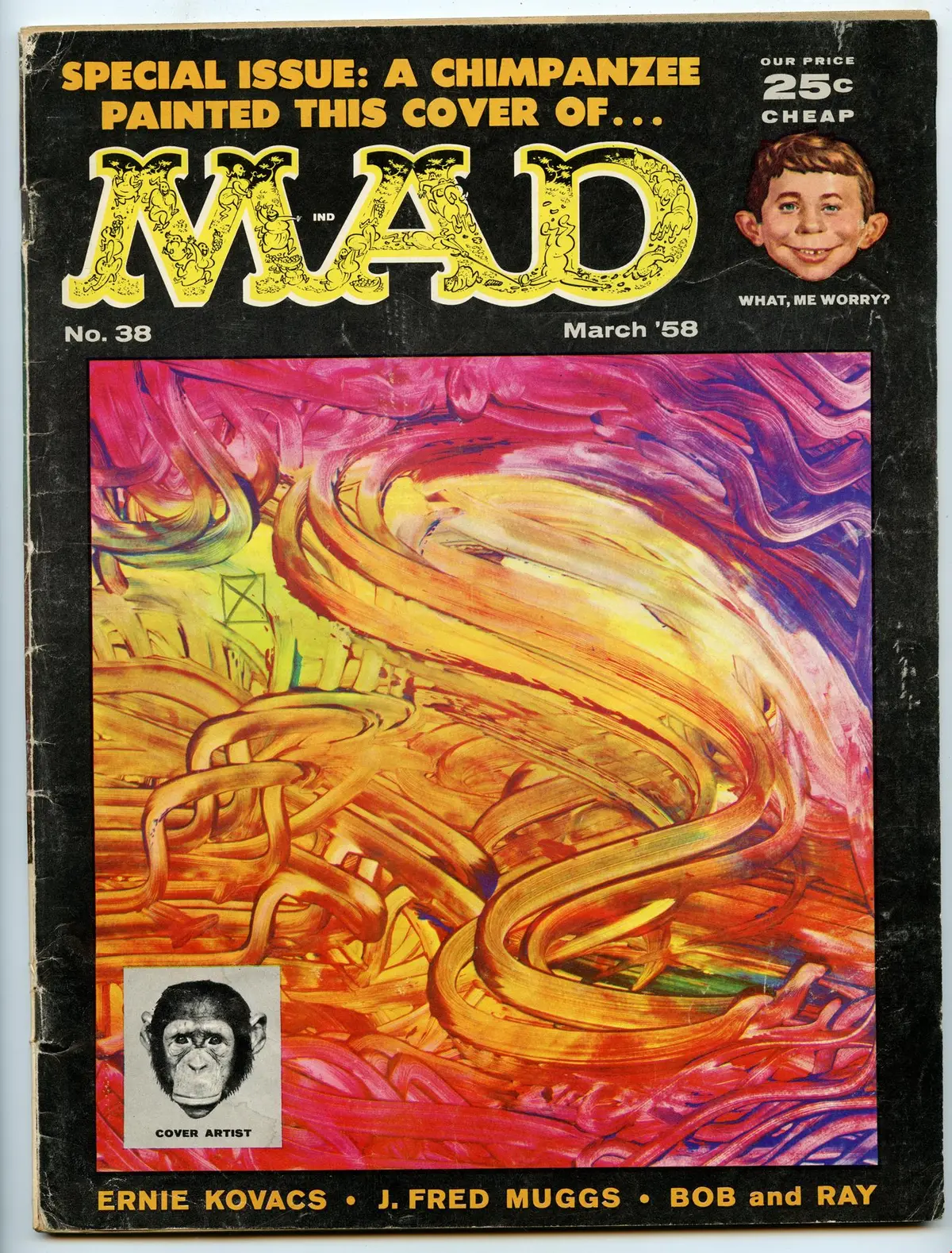 Mad Magazine 38 (Mar 1958) Vg- (3.5) 1