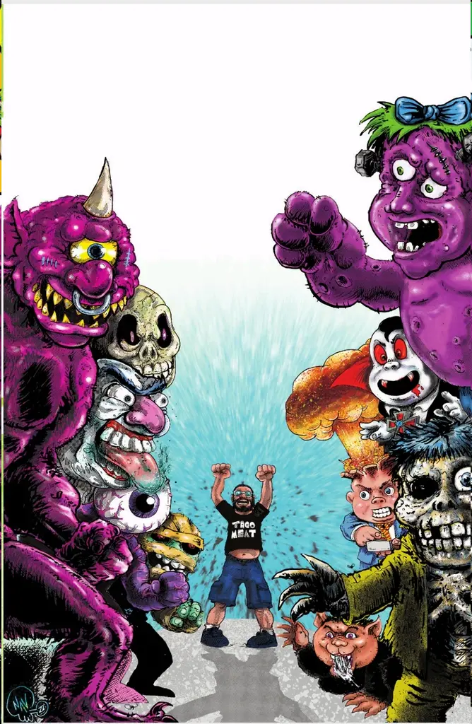 Madballs Vs Garbage Pail Kids #1 Juan Navarro Virgin Variant 1