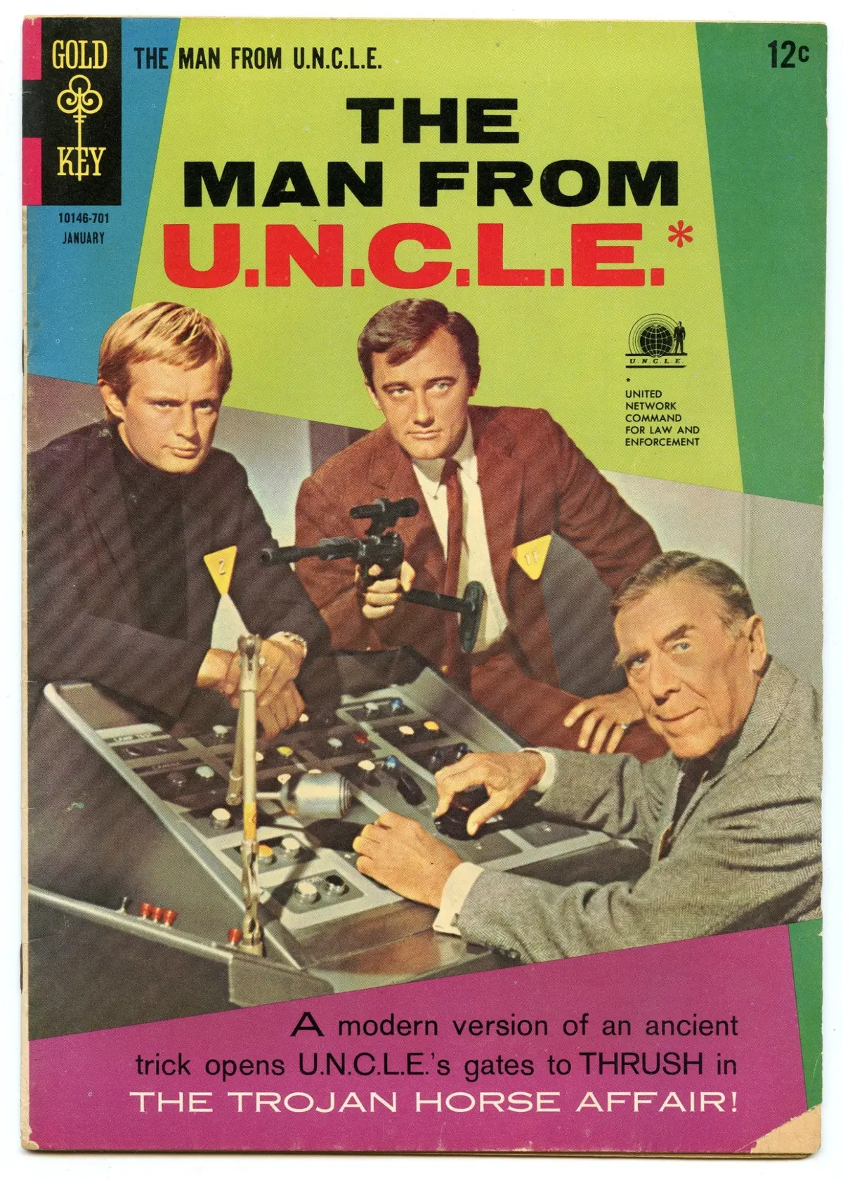 Man From Uncle 10 (Jan 1967) Vg (4.0) 1