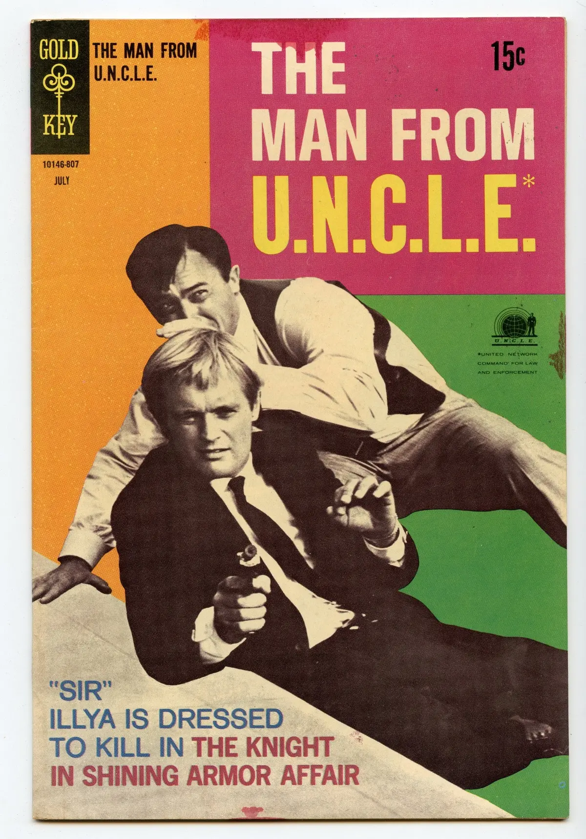 Man From Uncle 19 (Jul 1968) Vg (4.0) 1