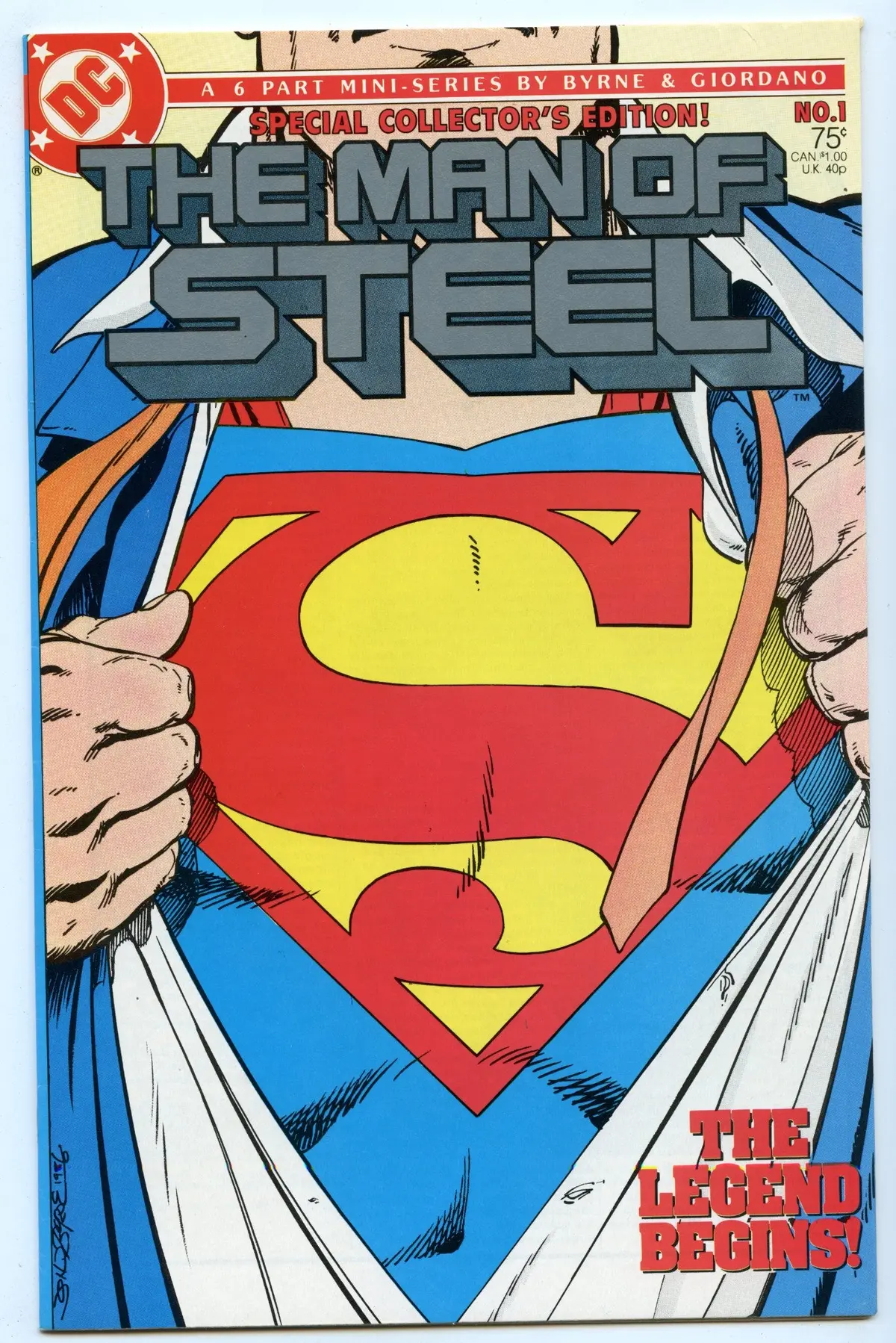 Man Of Steel 1 Nm- (Oct 1986) Nm- (9.2) - Collector's Edition 1