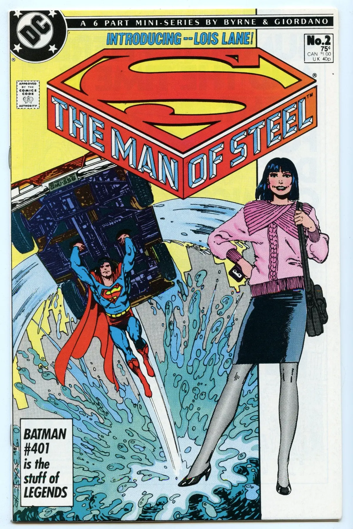 Man Of Steel 2 (Oct 1986) Nm- (9.2) 1
