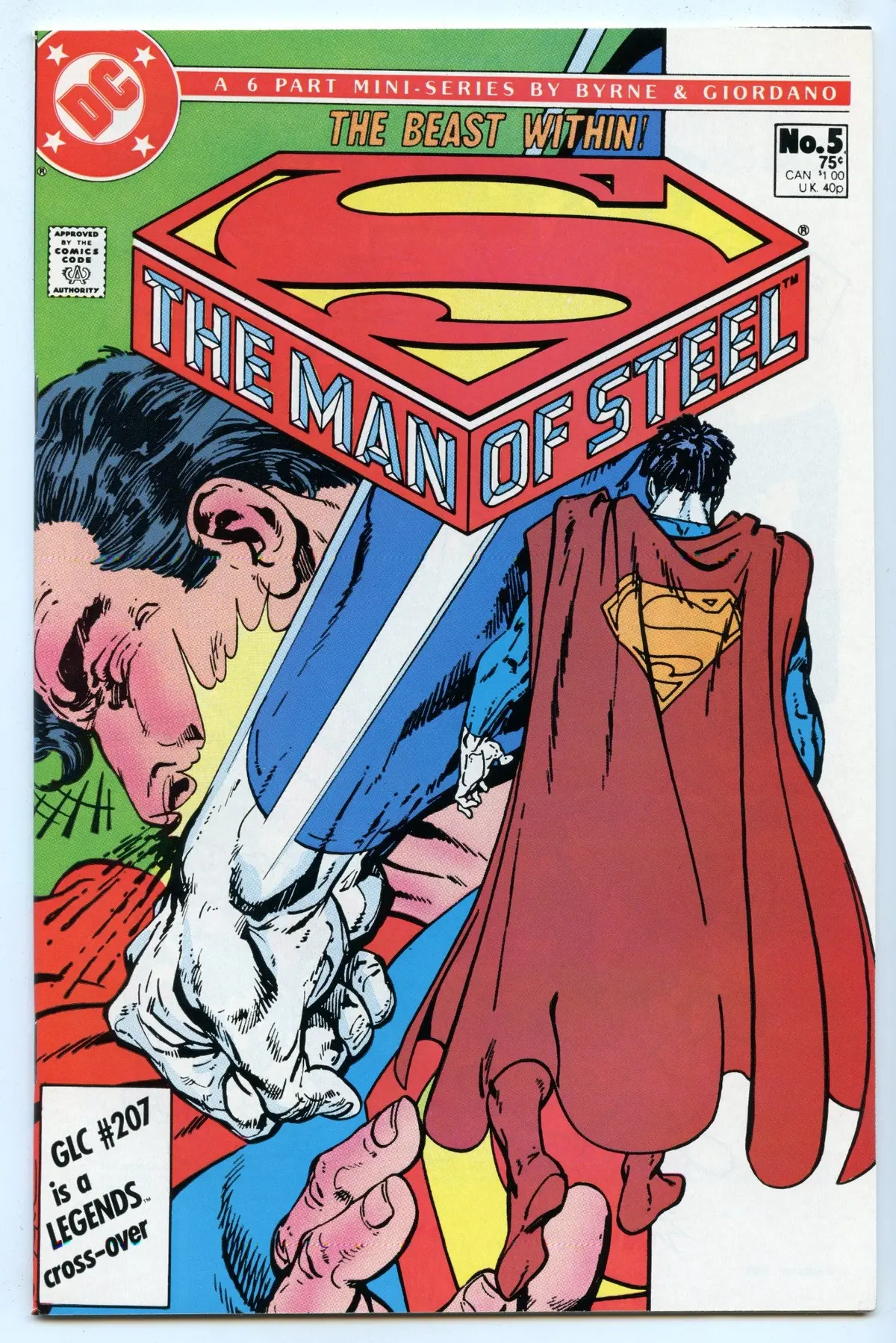 Man Of Steel 5 (Dec 1986) Nm- (9.2) 1