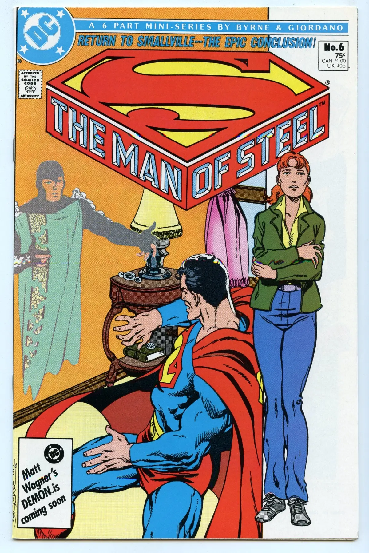 Man Of Steel 6 (Dec 1986) Nm- (9.2) 1