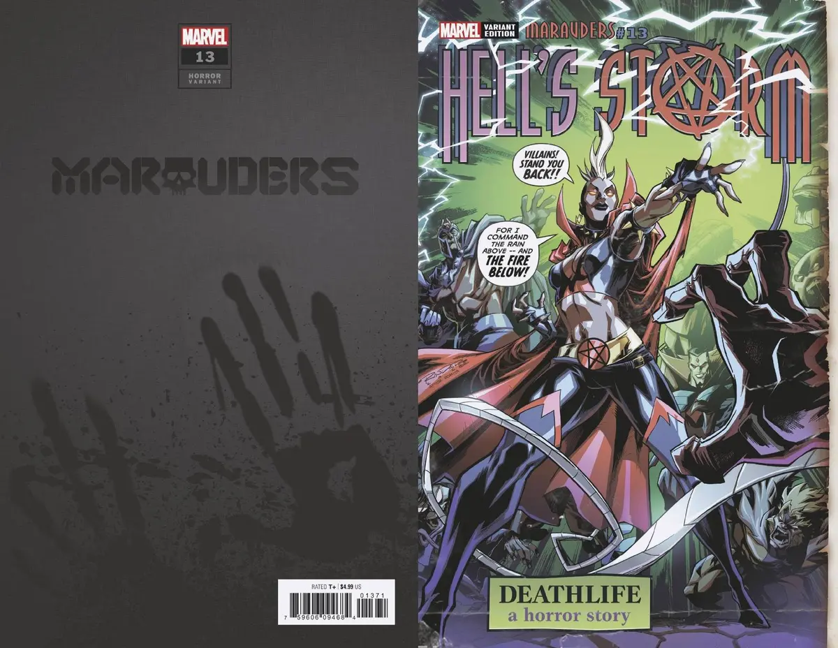 Marauders #13 Randolph Hells Storm Horror Var Xos 1