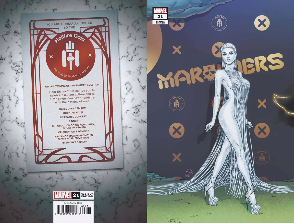 Marauders #21 Dauterman Connecting Var Gala 1