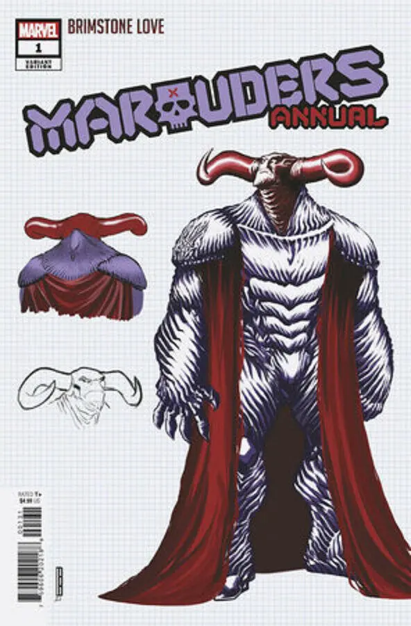 Marauders Annual #1 Baldeon Design Var 1
