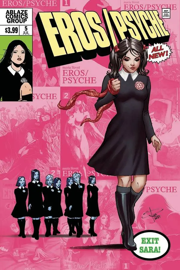 Maria Llovets Eros Psyche #5 Cvr D Sabine Rich (Mr) 1