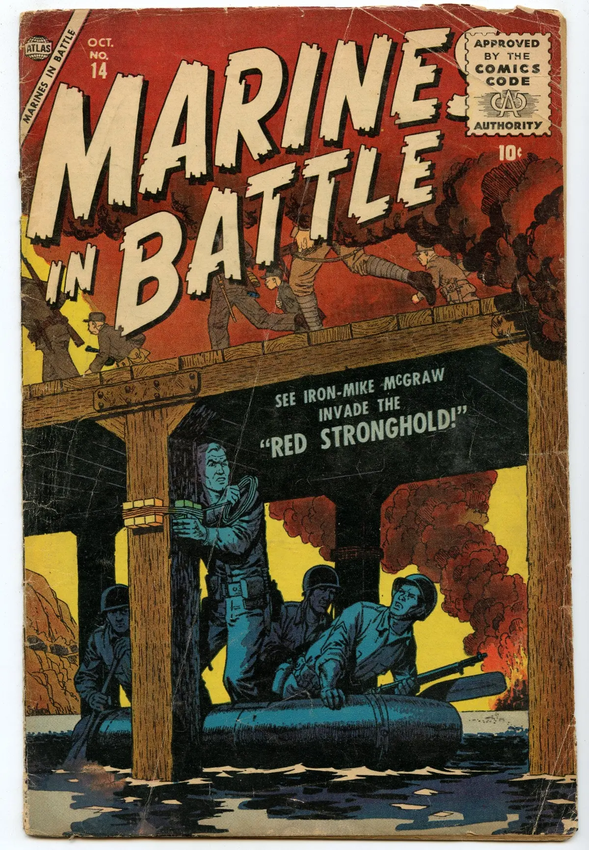 Marines In Battle 14 (Oct 1956) Gd+ (2.5) 1