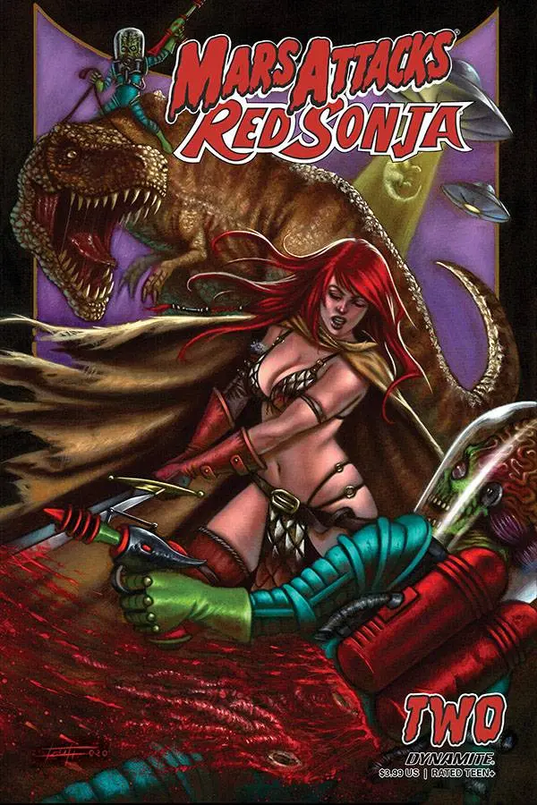 Mars Attacks Red Sonja #2 Cvr C Strati 1