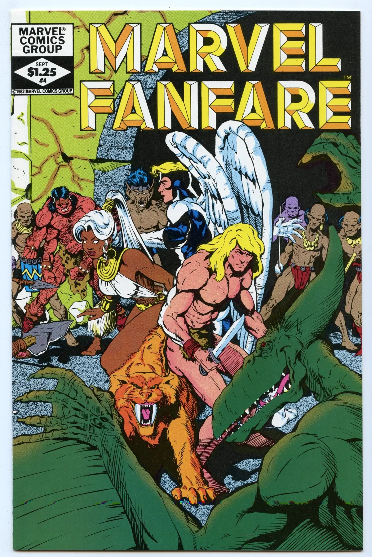 Marvel Fanfare 4 (Sep 1982) Nm- (9.2) 1