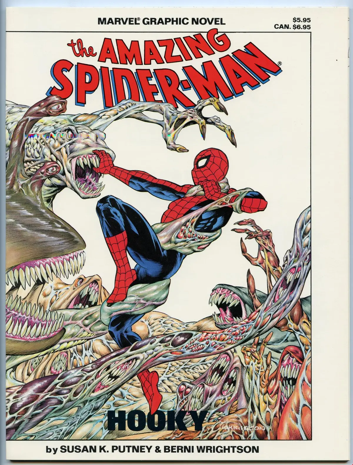 Marvel Graphic Novel 22 - Amazing Spider-Man In Hooky (Aug 1986) Nm- (9.2) 1