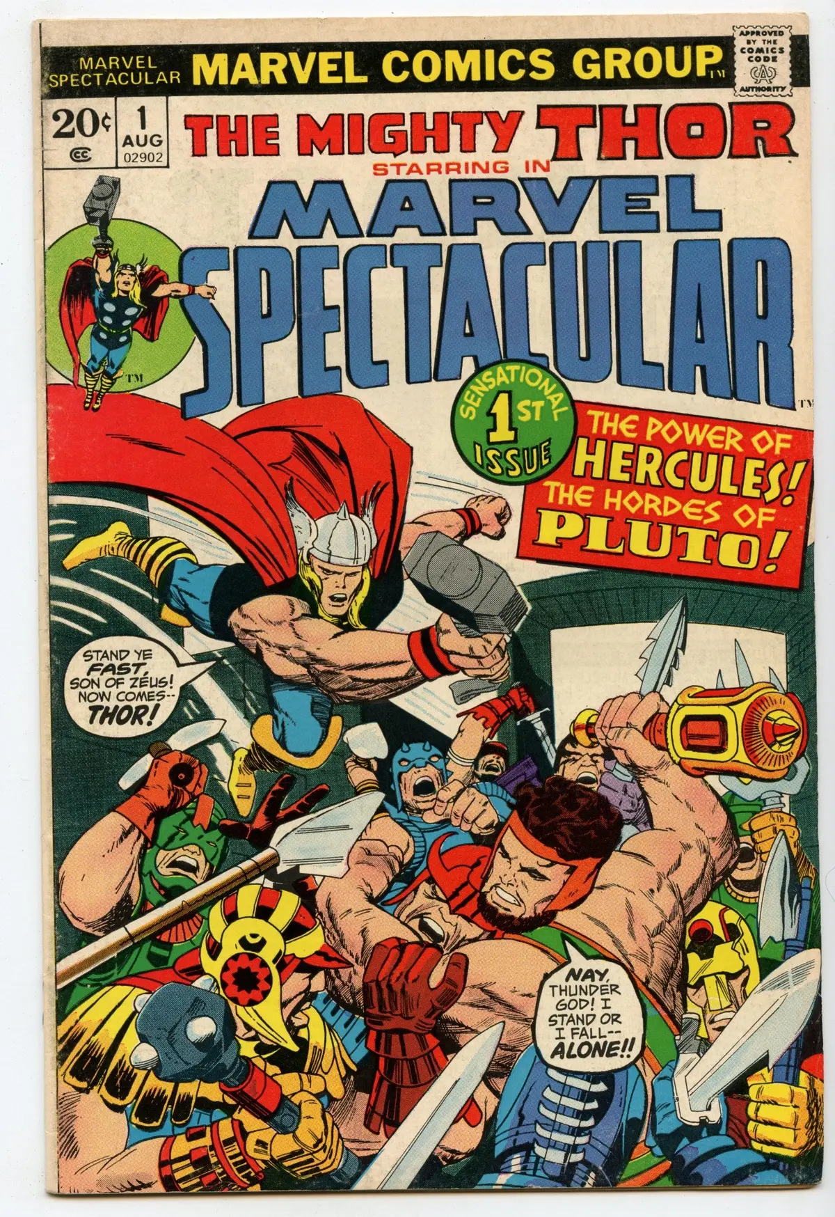 Marvel Spectacular 1 (Aug 1973) Vg/Fi (5.0) 1