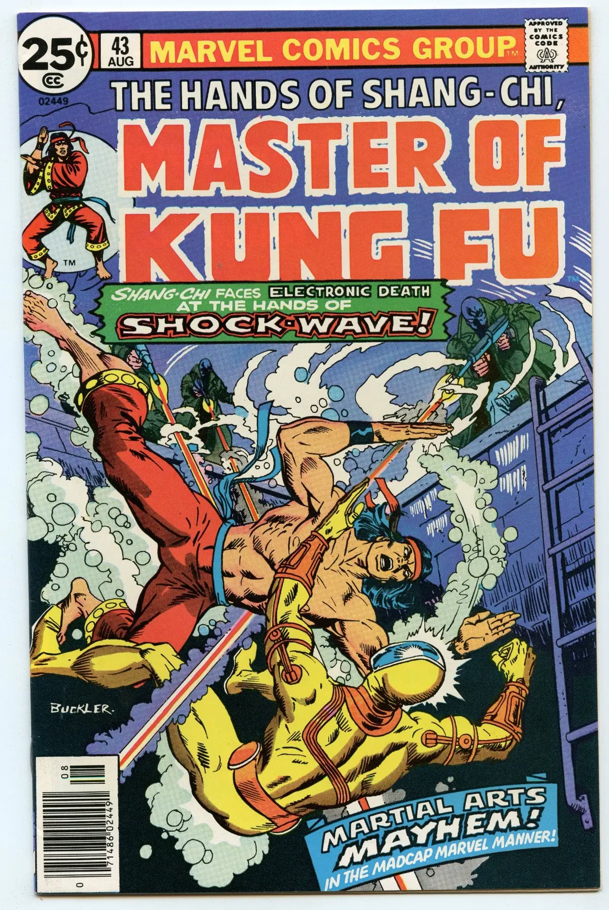 Master Of Kung Fu 43 (Aug 1976) Nm- (9.2) 1