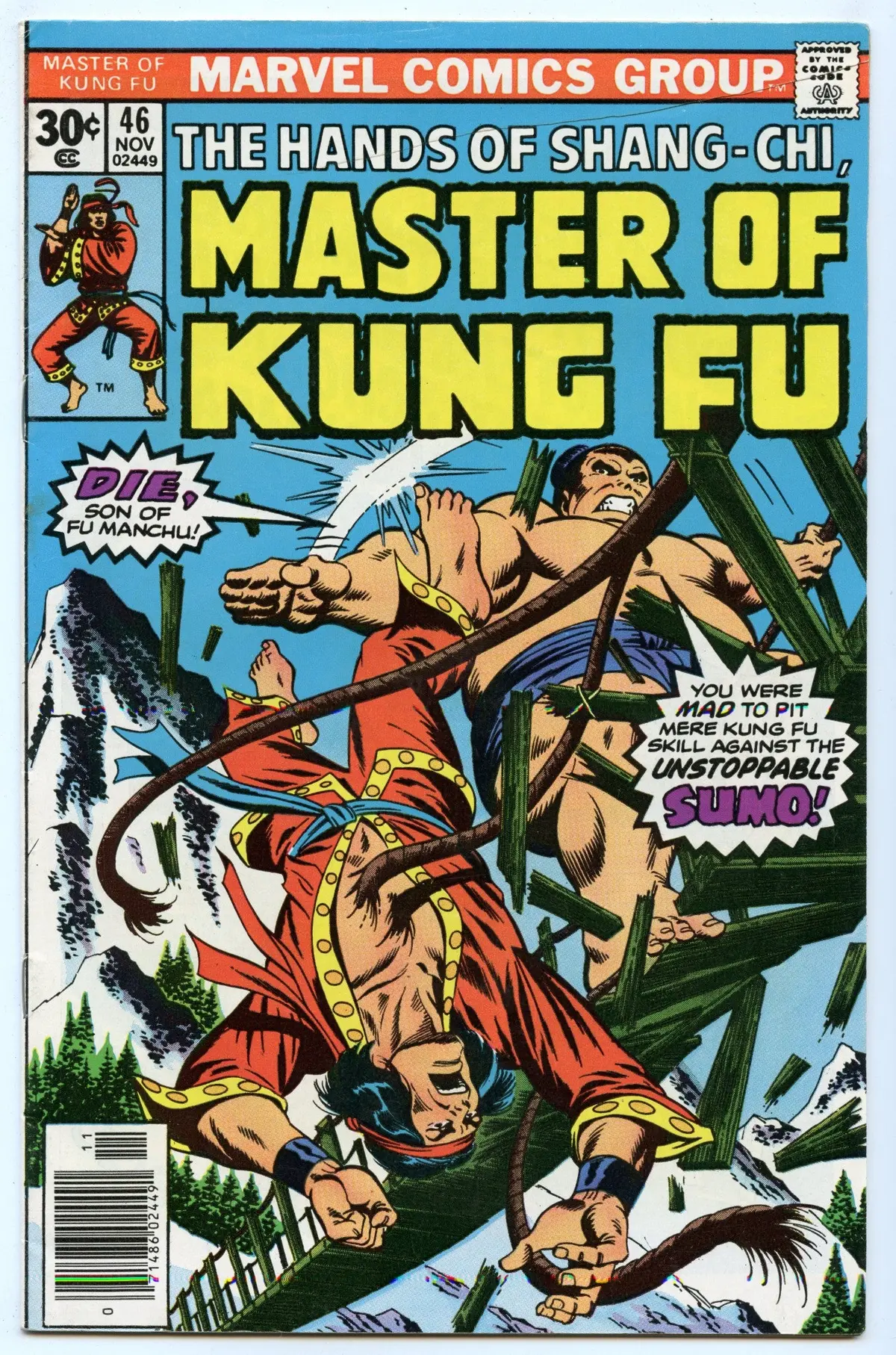 Master Of Kung Fu 46 (Nov 1976) Fi/Vf (7.0) 1