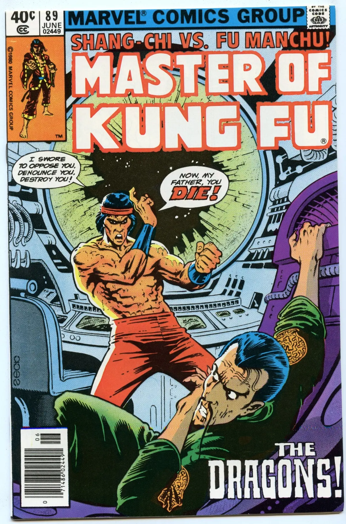 Master Of Kung Fu 89 (Jun 1980) Nm- (9.2) 1