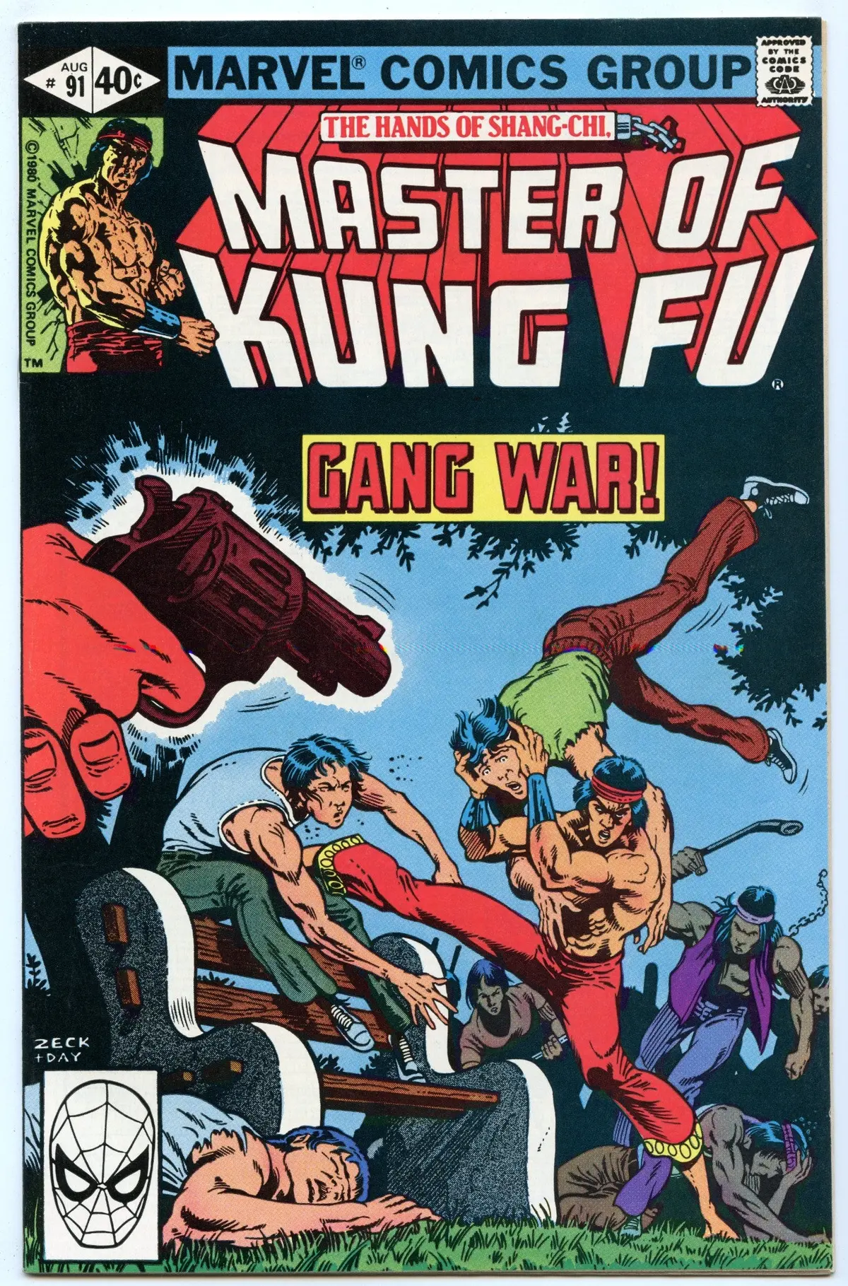 Master Of Kung Fu 91 (Aug 1980) Nm- (9.2) 1