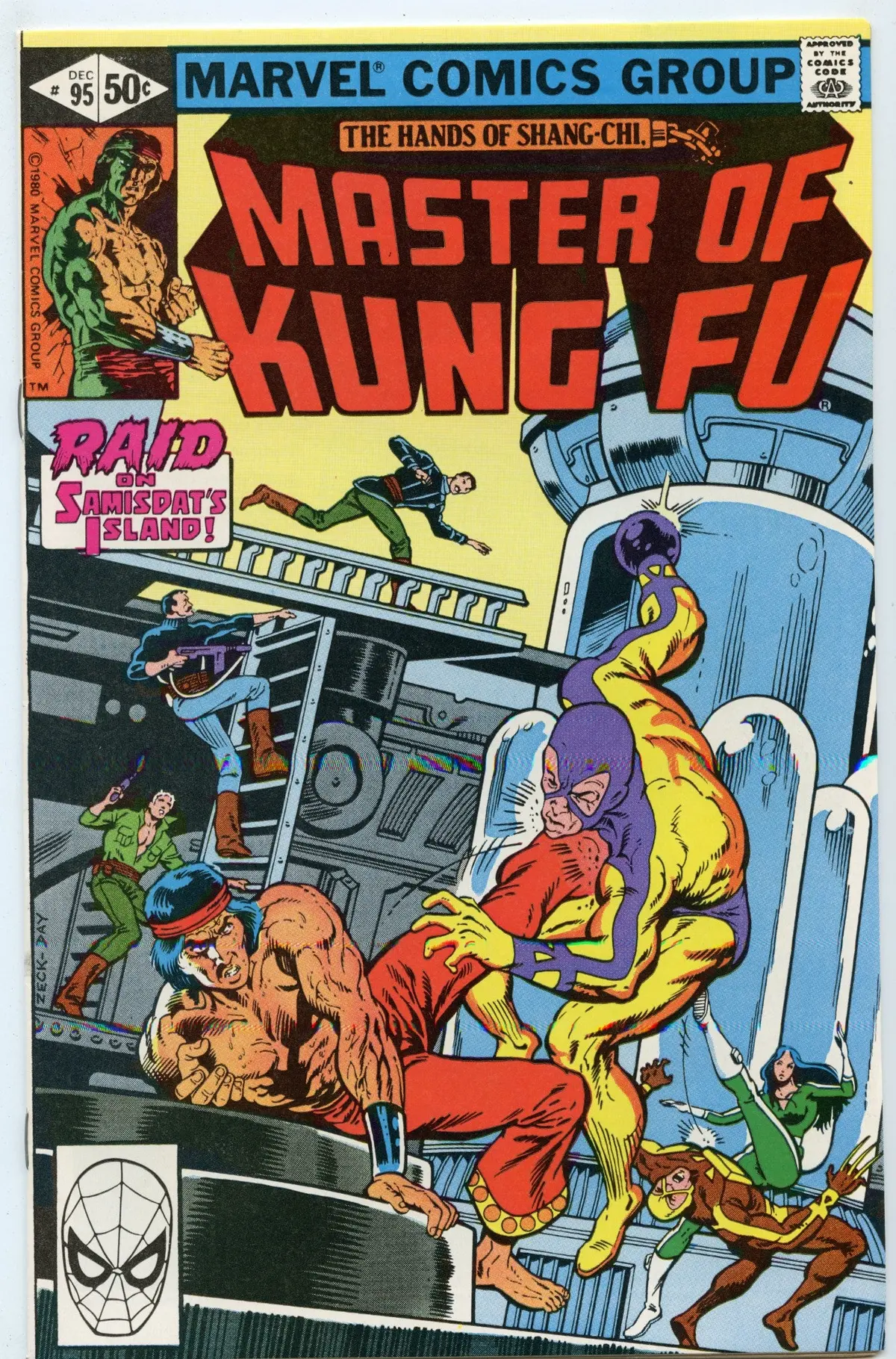 Master Of Kung Fu 95 (Dec 1980) Nm- (9.2) 1