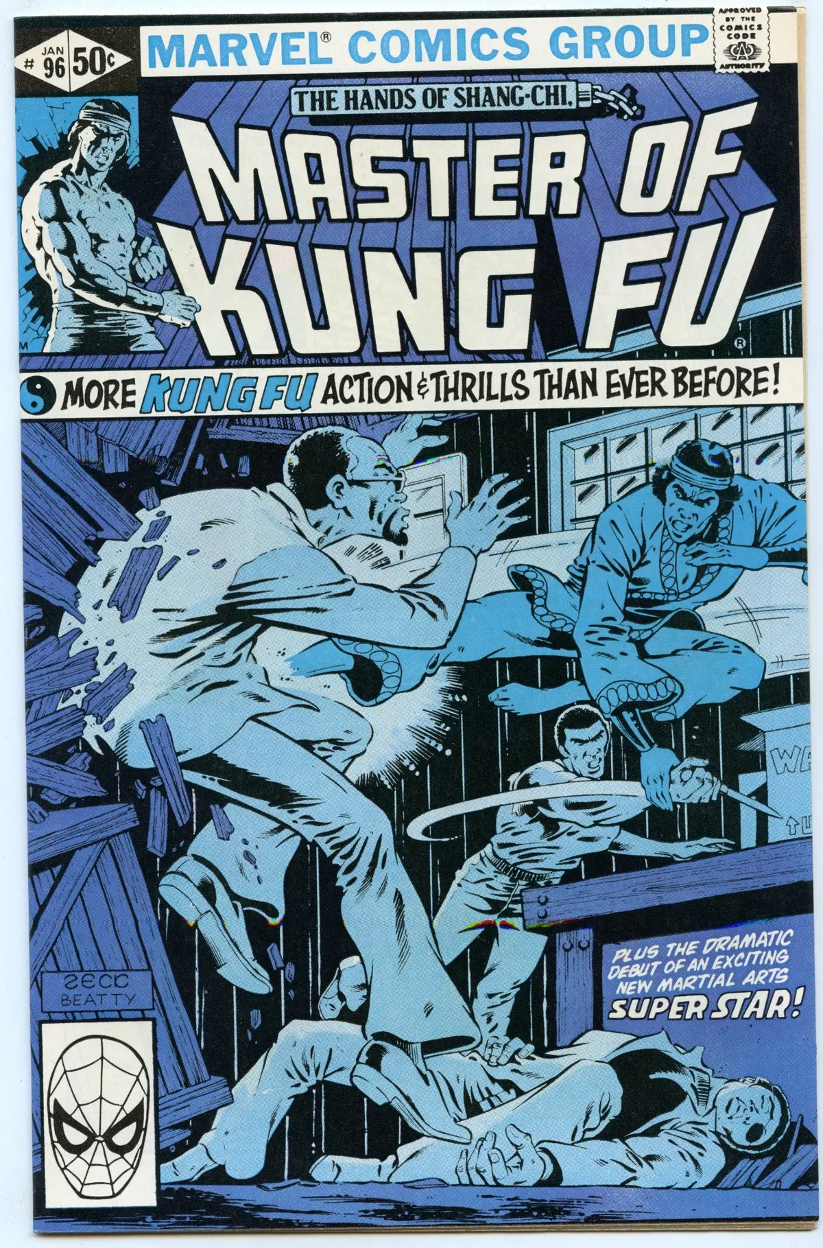 Master Of Kung Fu 96 (Jan 1981) Nm- (9.2) 1