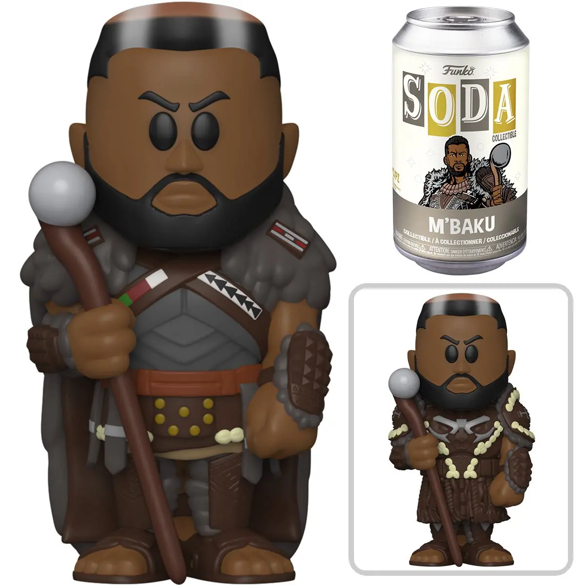 Vinyl Soda - Black Panther Wakanda Forever - M'baku 1