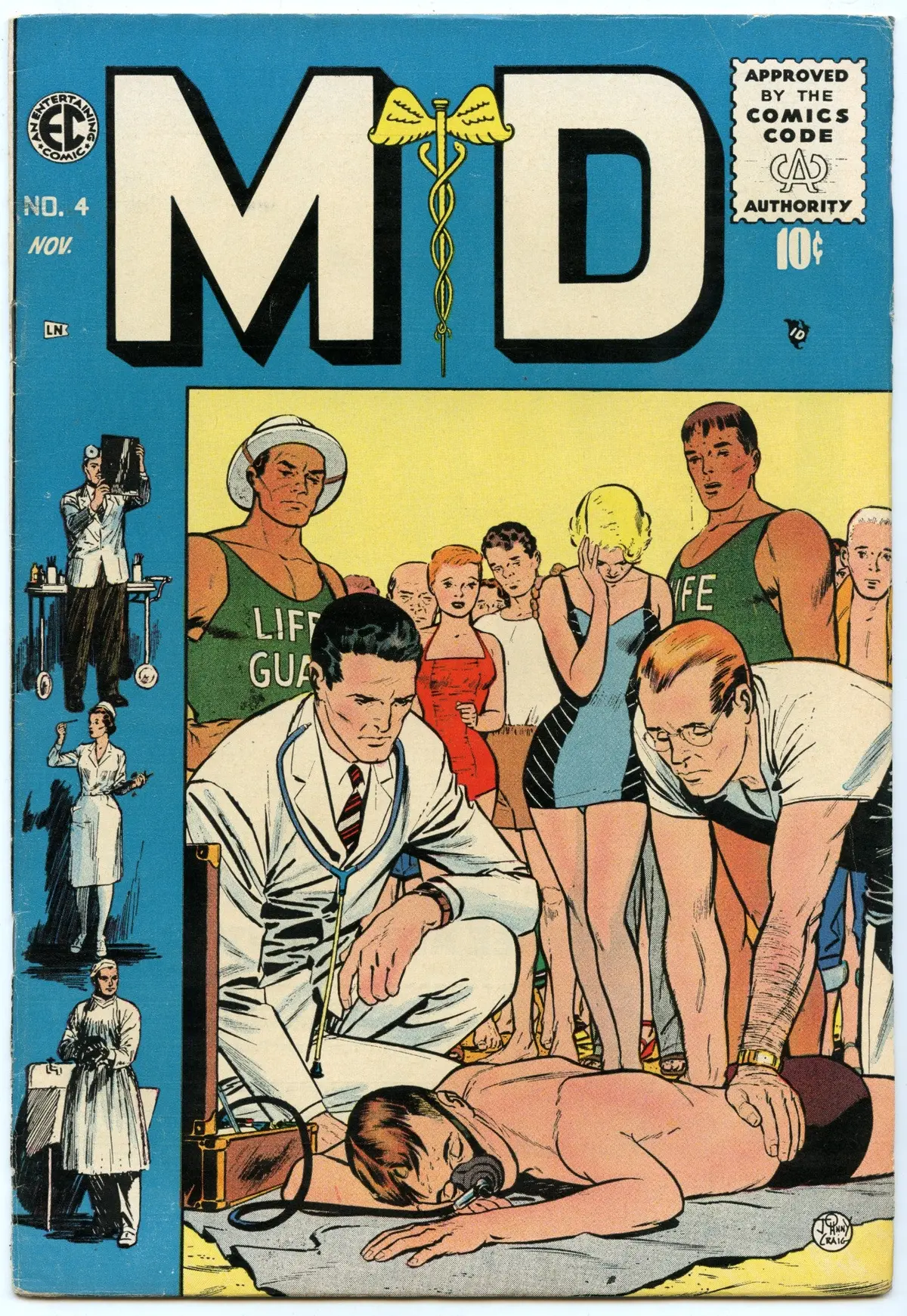 M.D. 4 (Nov 1955) Vg/Fi (5.0) 1