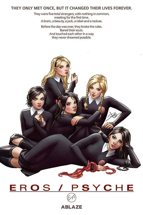 Maria Llovets Eros Psyche #3 Cvr D Sabine Rich (Mr) 1