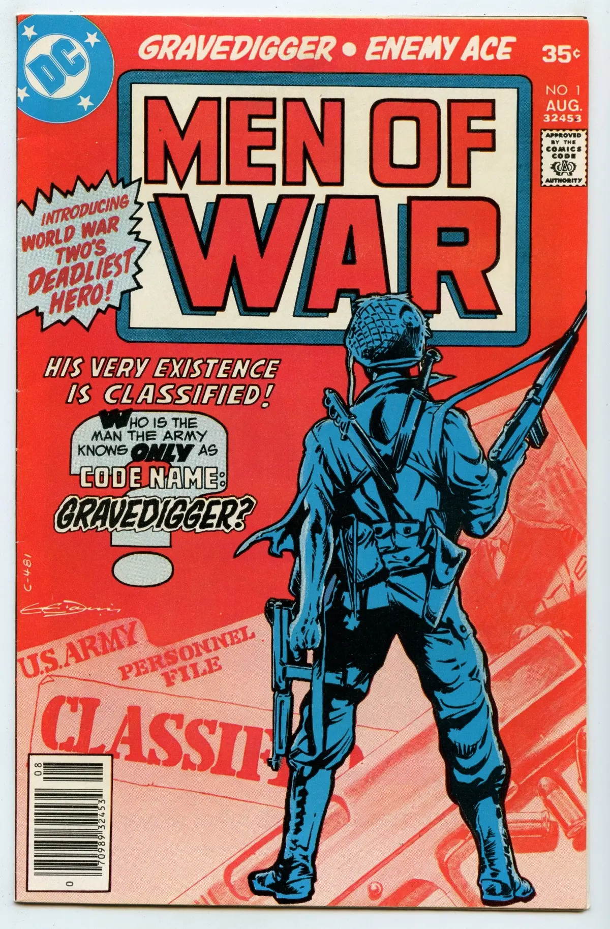 Men Of War 1 (Aug 1977) Fi/Vf (7.0) 1