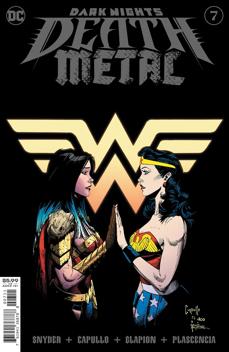 Dark Nights Death Metal #7 (Of 7) Cvr A Greg Capullo Foil Embossed 1