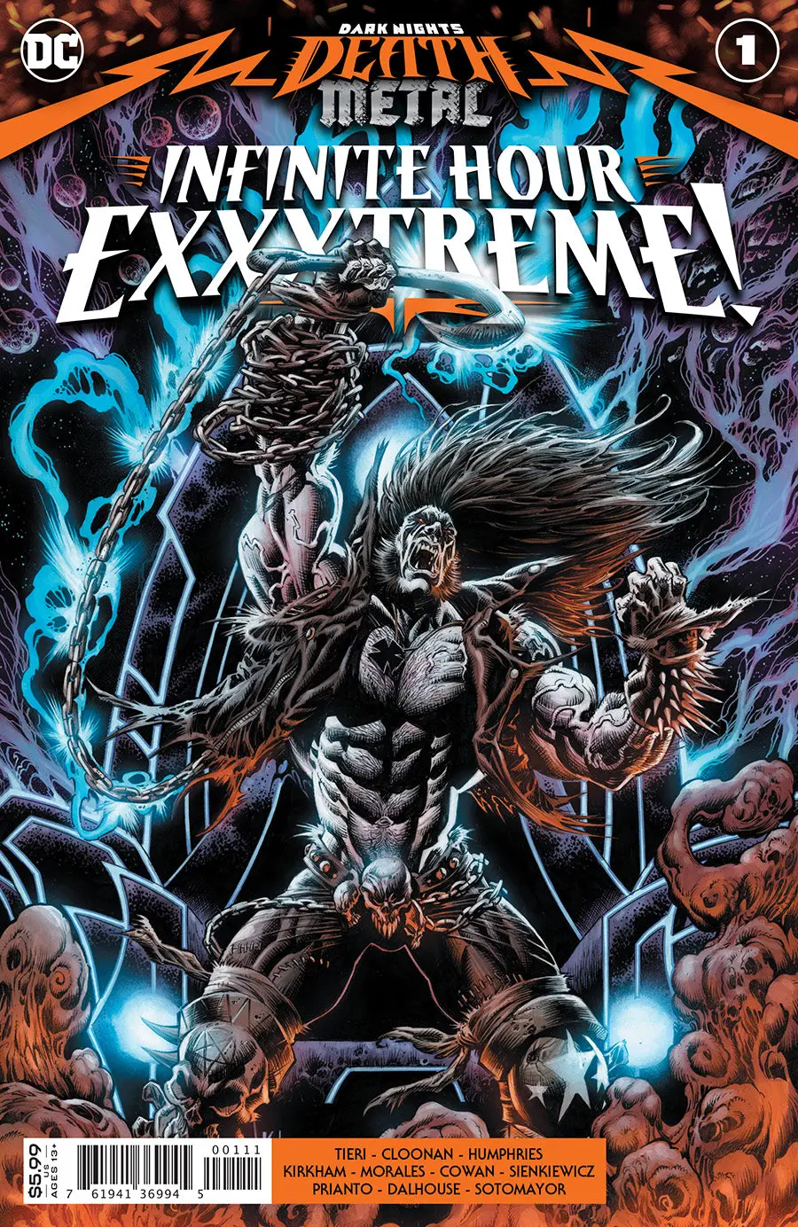Dark Nights Death Metal Infinite Hours Exxxtreme #1 (One Shot) Cvr A Kyle Hotz 1