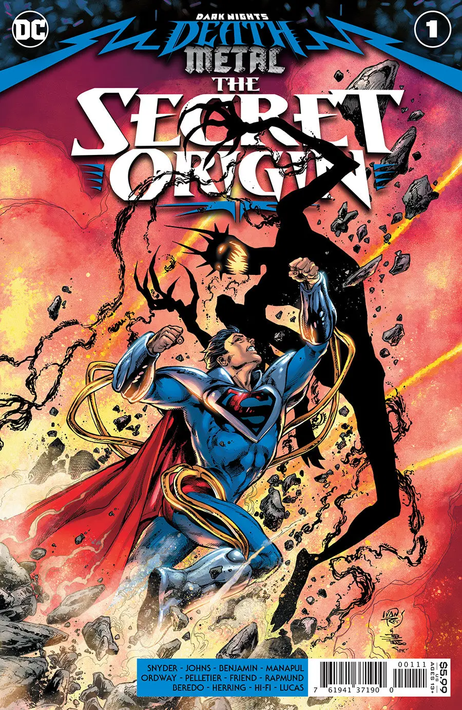 Dark Nights Death Metal The Secret Origin #1 (One Shot) Cvr A Ivan Reis & Joe Prado 1
